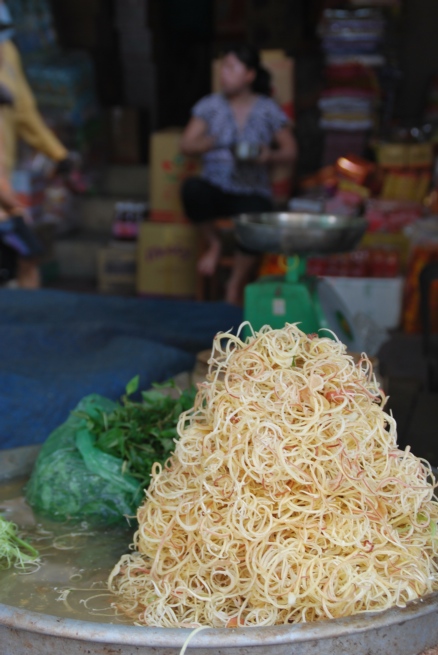 Banana flowers, delicious in salads.