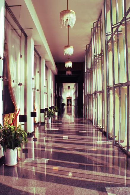 The Independence Palace in Ho Chi Minh City was the former residence and seat of power of the South. Today, it is preserved exactly as it was on the day that the North Vietnamese tanks broke through the gates to the palace. It's all 60s architecture with a creepy sense throughout that someone just left.