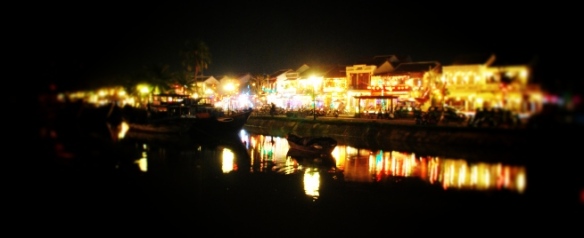 The riverside is beautiful by night, but – as with so much else in Vietnam – it is ruined by noise. On one side of the river bars compete for business with loud music, making a walk along the riverside an ear-splitting cacophonic experience where it’s better not to linger.