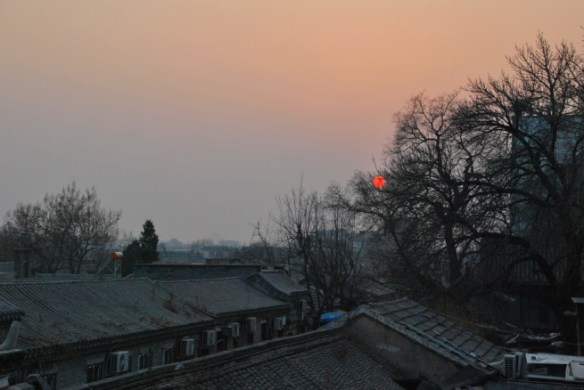 On the plus side, though, pollution does make for wonderful sunsets.